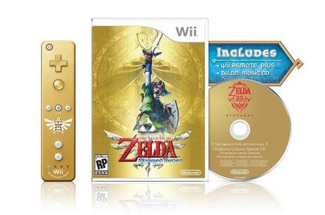 Legend of Zelda: Skyward Sword, l’edizione limitata includerà anche il cd con le musiche della serie