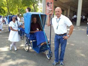 Gigino è stato a Lourdes…