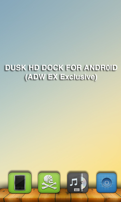 dusk hd dock for android by jaydean03 d47rrde Launcher Dock per Smartphone Android