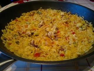 Risotto orto mare speziato