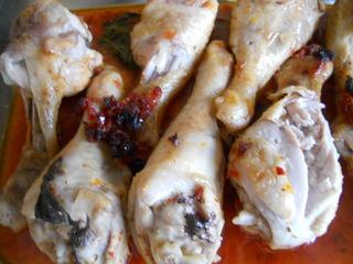 Fusi di pollo al forno