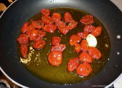 LINGUINE CON POMODORINI PACHINO SEMISECCHI