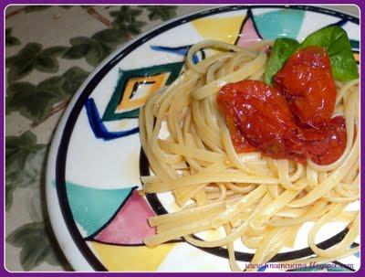 LINGUINE CON POMODORINI PACHINO SEMISECCHI