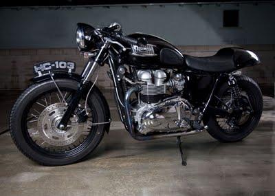 Bonneville “T100″ Cafe by Road Race Motorsports