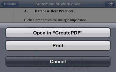 Nuova Applicazione Adobe CreatePDF per la creazione di PDF su iPhone iPad