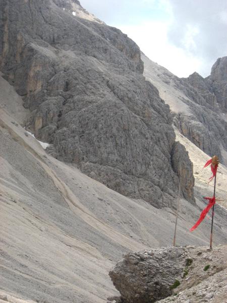 Gita al rifugio Vajolet e poi fino a Passo Principe