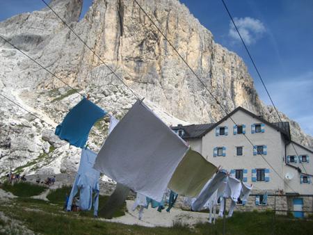 Gita al rifugio Vajolet e poi fino a Passo Principe