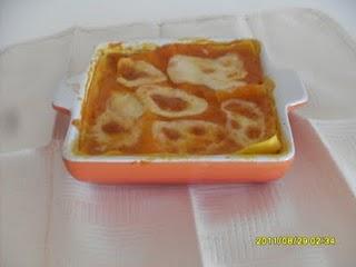 lasagnette con crema di zucca e bufala