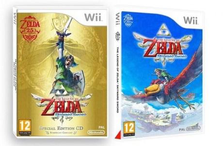 The Legend of Zelda Skyward Sword ecco le copertine europee