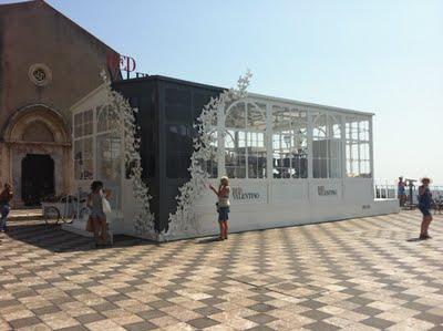 RED VALENTINO goes GREENHOUSE from TAORMINA