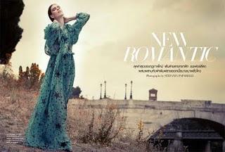 Maria Palm in Dolce & Gabbana su Harper Bazaar Thailandia