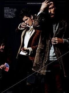 Luka Badnjar, Peter Bruder, Malthe Lund Madsen, Stephane Olivier & Giancarlo per GQ Italia