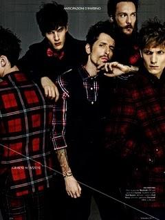 Luka Badnjar, Peter Bruder, Malthe Lund Madsen, Stephane Olivier & Giancarlo per GQ Italia