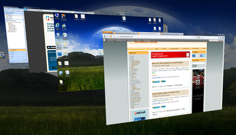 Effetto 3D delle cartelle in Windows 7