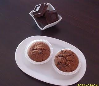 muffin soffici al cioccolato