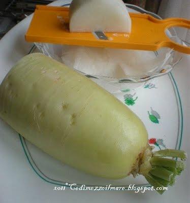 Daikon no Asazuke (Daikon sottosale)