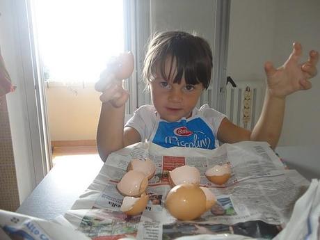 Madeleines al miele e nocciole...con Viola