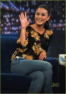 Emmanuelle Chriqui in Dolce & Gabbana