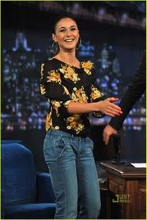 Emmanuelle Chriqui in Dolce & Gabbana