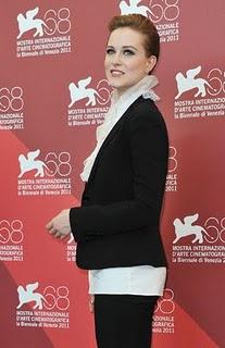 Evan Rachel Wood in Dolce & Gabbana al Venice Film Festival