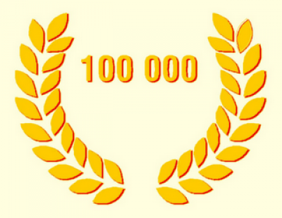 100.000 grazie!