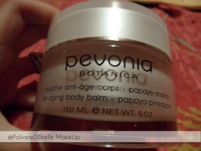 Review: De-Aging Body Balm Ananas & Papaya - Pevonia