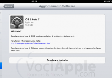 ios5 beta7 ios 5 beta 7