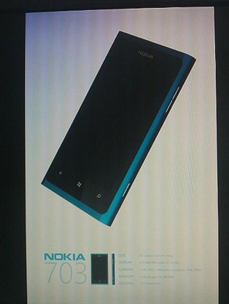 Nokia 703 : Il nuovo smartphone Nokia con Windows Phone 7 Mango? – Prime caratteristiche tecniche