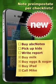 abc Notes - Checklist & Sticky Note Application