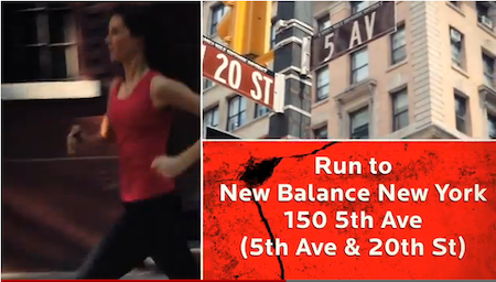 La corsa virtuale di New Balance