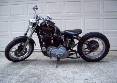 Sportster Bobber 1977 Ironhead  project