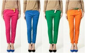 COLORED PANTS