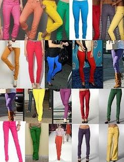 COLORED PANTS