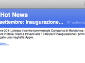 Apple annuncia ufficialmente tramite mail l’apertura dell’Apple Store Caserta!