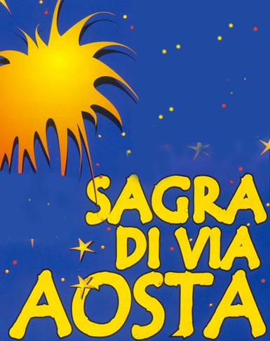 Logo Sagra di via Aosta