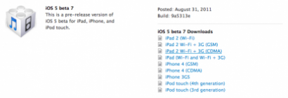 ios5 410x140 Disponibile la beta 7 di iOS5, ecco i dettagli