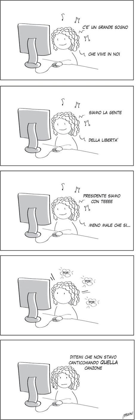 QUANDO UNA CANZONCINA TI RIMANE IN TESTA (e che canzoncina)