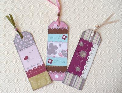 3 Segnalibro Fantasia - 3 Fanciful bookmarks