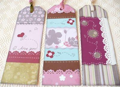 3 Segnalibro Fantasia - 3 Fanciful bookmarks