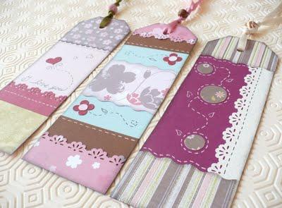 3 Segnalibro Fantasia - 3 Fanciful bookmarks