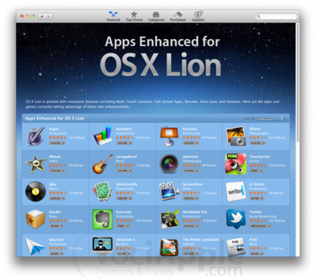 Final Cut Studio 7 di nuovo disponibile per Mac OS X Lion su Mac App Store