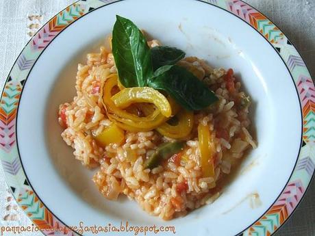 Risotto ai peperoni