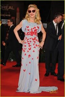 Madonna in Vionnet alla Premiere di  “W.E.” del Venice Film Festival