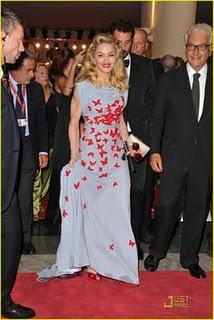 Madonna in Vionnet alla Premiere di  “W.E.” del Venice Film Festival