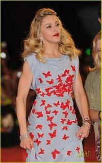 Madonna in Vionnet alla Premiere di  “W.E.” del Venice Film Festival
