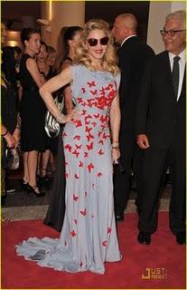 Madonna in Vionnet alla Premiere di  “W.E.” del Venice Film Festival