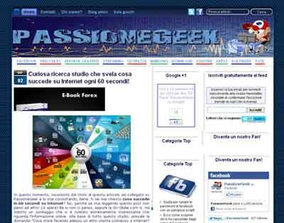 passionegeek Passionegeek: blog di notizie informatiche provenienti dal web