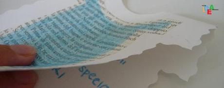 battesimo UN BIGLIETTO ORIGINALE E RICICLOSO