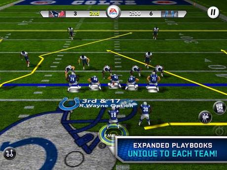 App Store: ritorna Madden NFL e la sua palla ovale, con la versione ’12