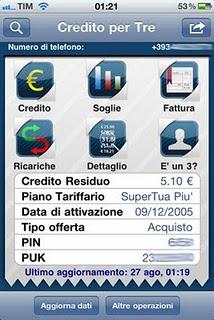 Tutte le informazioni sull'usim 3 con l'app Credito per Tre.